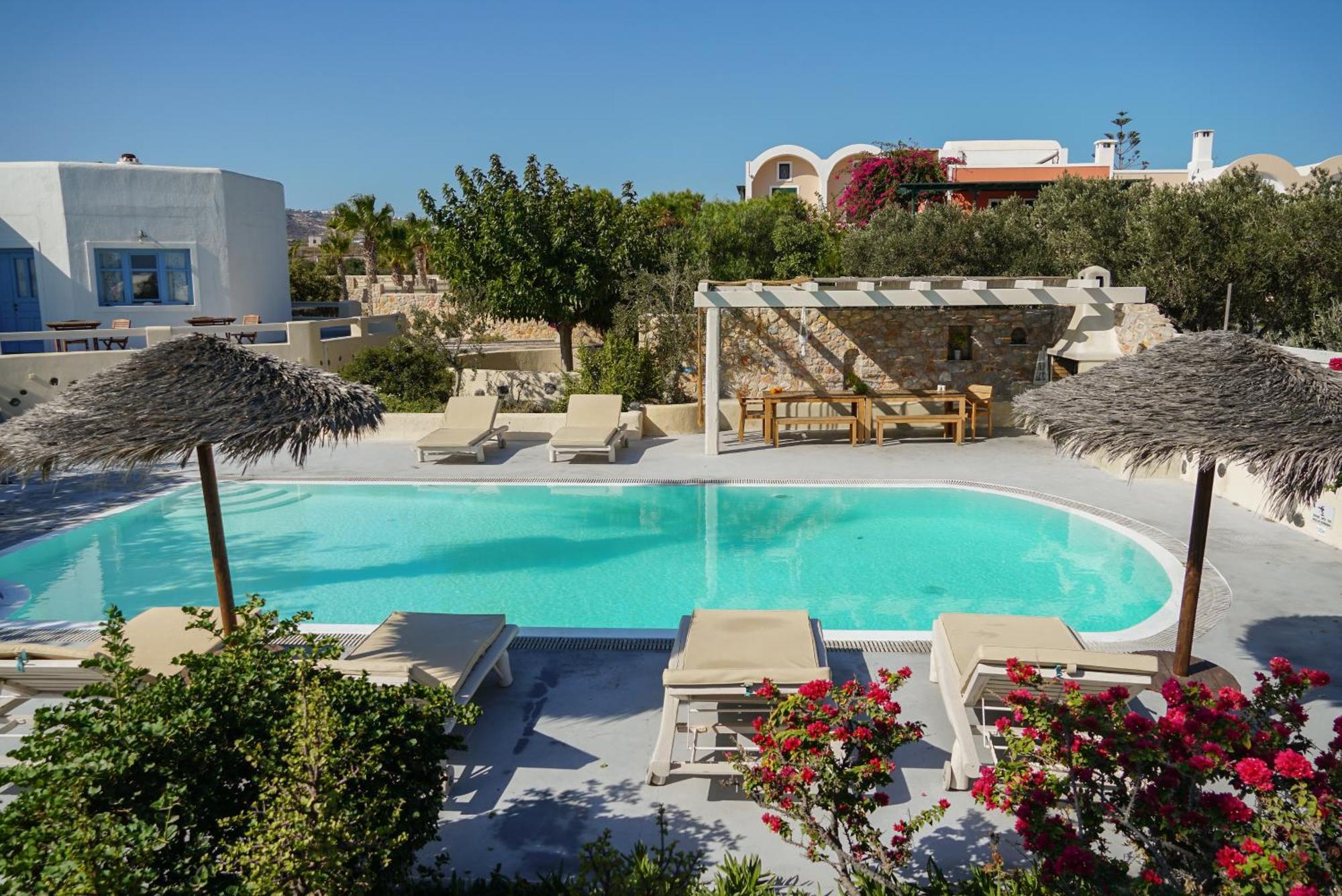 Theros Houses Santorini Kamári Kültér fotó