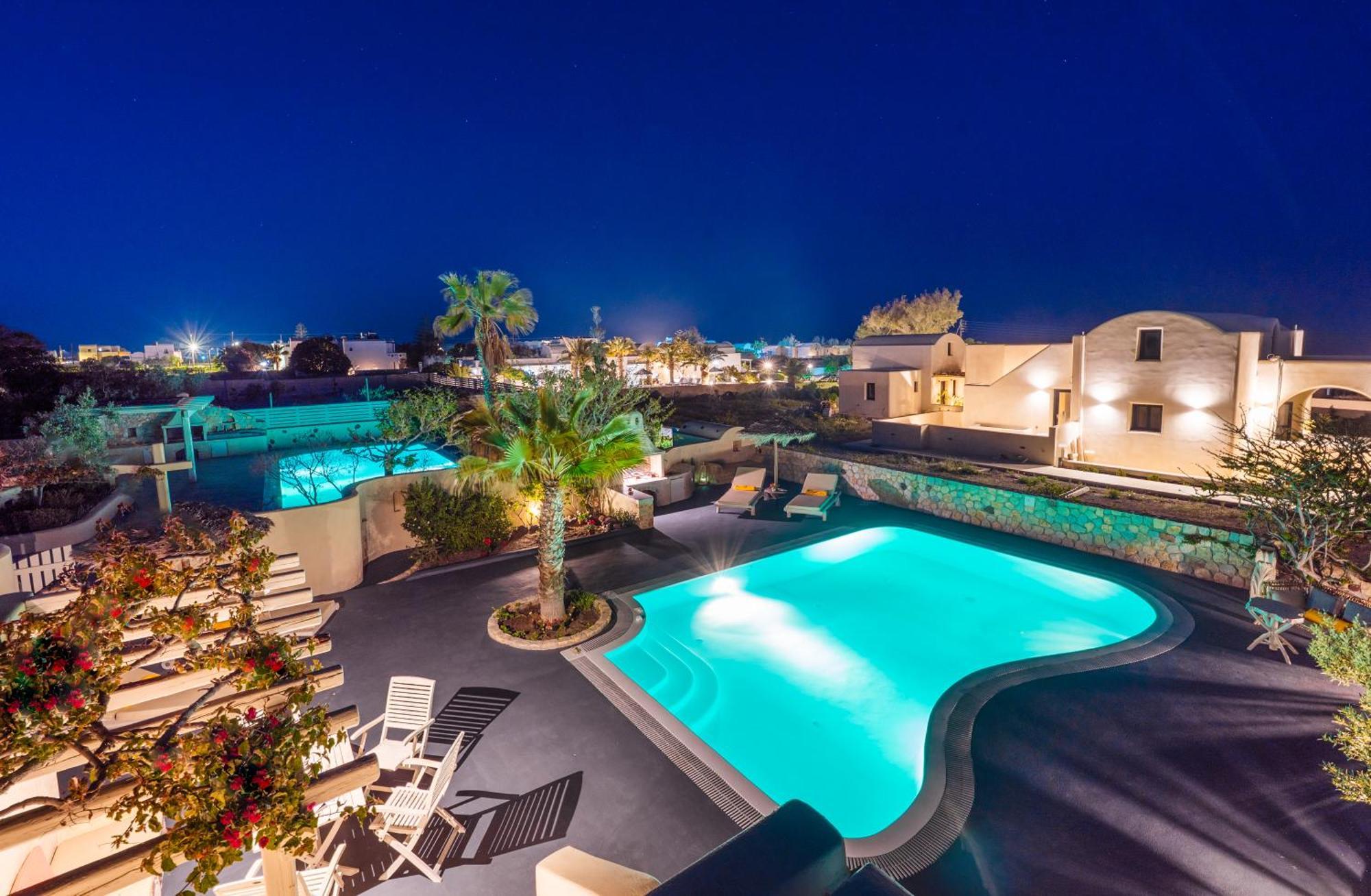 Theros Houses Santorini Kamári Kültér fotó