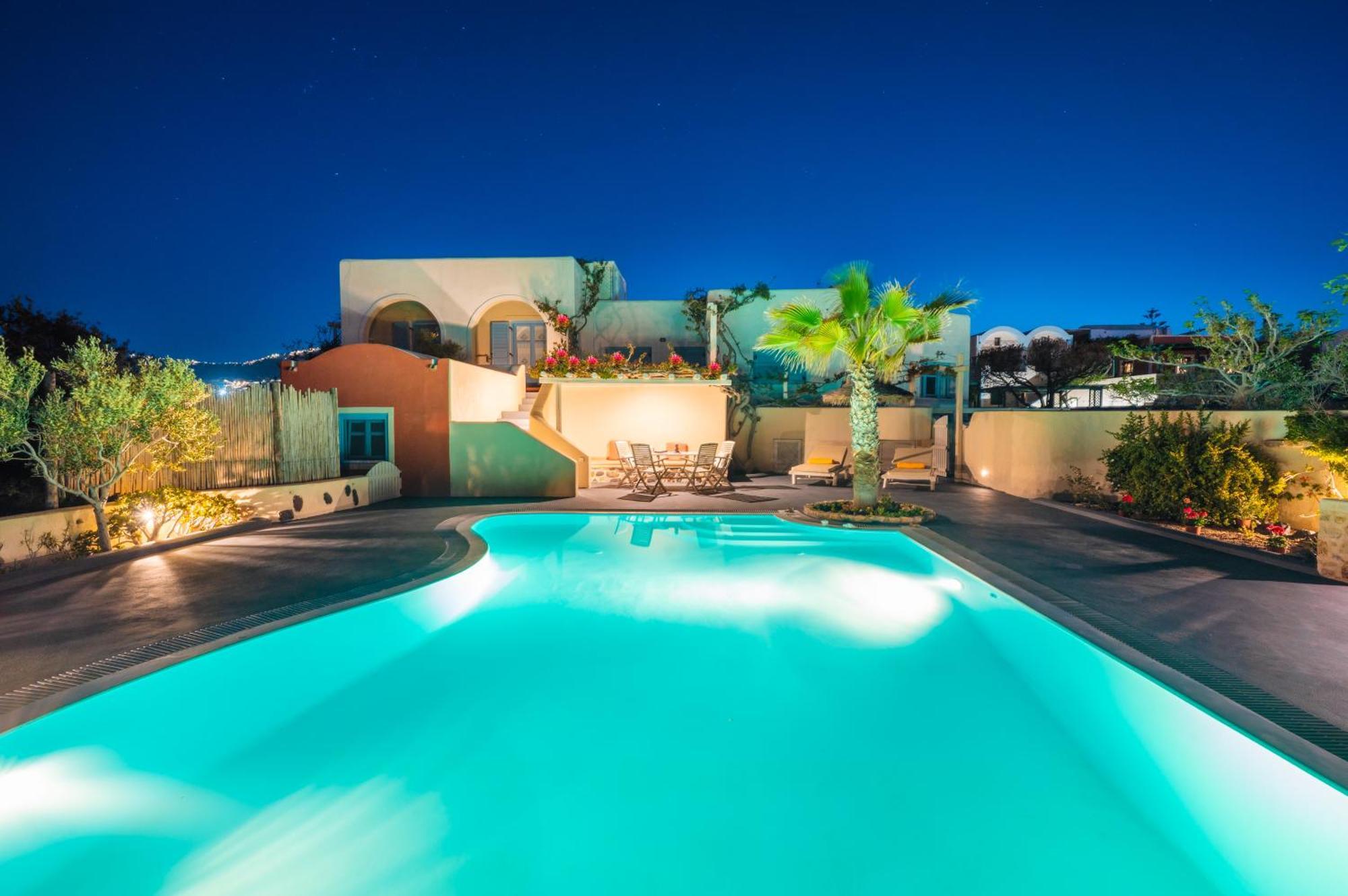 Theros Houses Santorini Kamári Kültér fotó