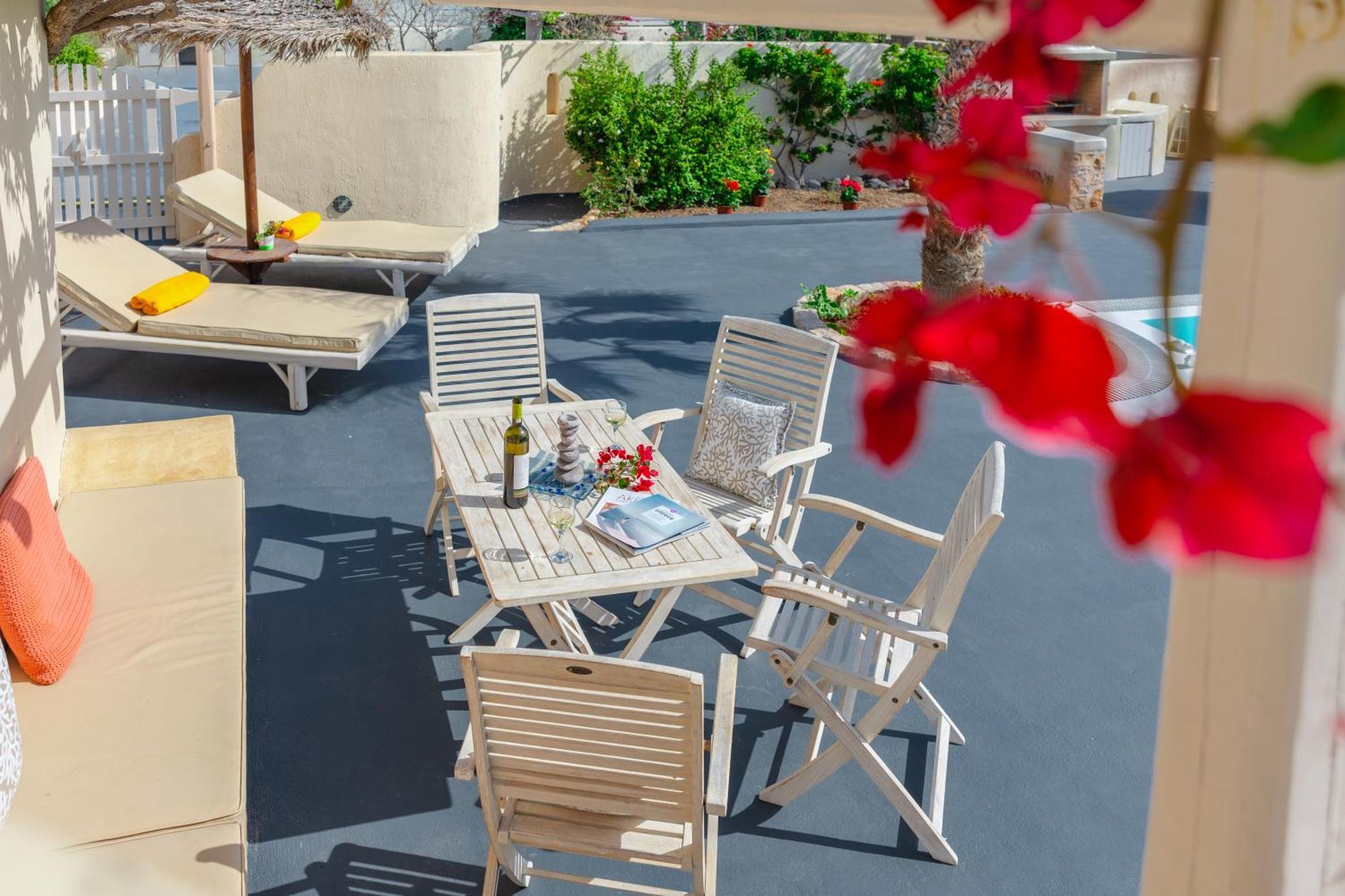 Theros Houses Santorini Kamári Kültér fotó